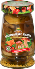 Маринованные грибы «Владимирские» ассорти